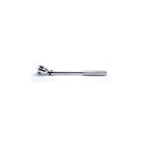 Picture of 1/2 Sq. Dr. Ratchet Handle  24 teeth Flexible Head Length 330mm Push Button Metal Handle