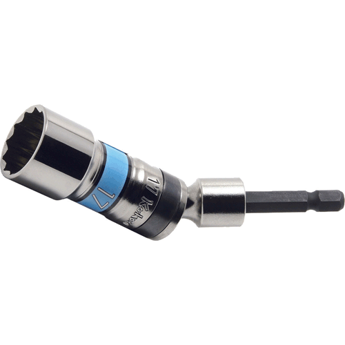 Picture of 1/4 Hex Dr. Universal Long Socket  10mm 12 point 100mm