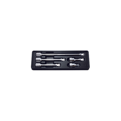 Picture of 1/2 Sq. Dr. Wobble-Fix Extension Bar set  50-250mm ABS Tray   5 pieces