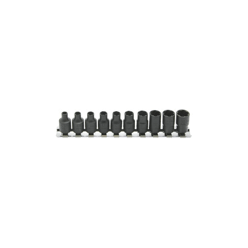 Picture of 1/4 Sq. Dr. Nut Twister set  4mm-10mm    10 pieces