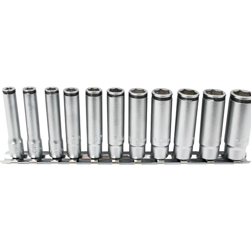 Picture of Special 1/4 Sq. Dr. Deep NUT GRIP® Socket Set, 5-14mm - 11 pieces