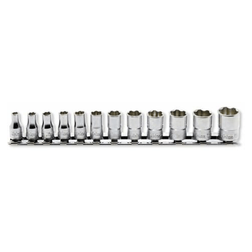 Picture of 1/4 Sq. Dr. Socket set  4-14mm Surface 200mm  12 pieces