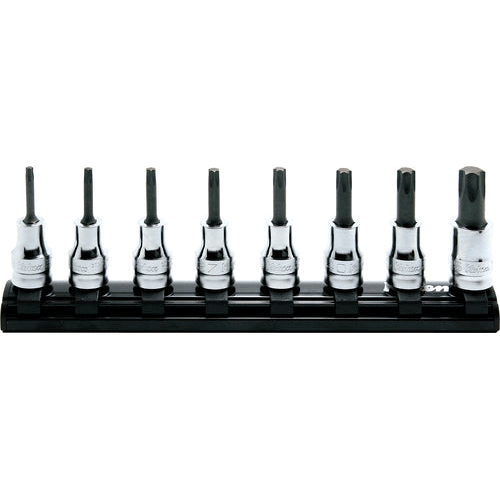 Picture of 3/8 Sq. Dr. 8 Piece Z-Series TORXÂ® Bit Socket set T20-T55