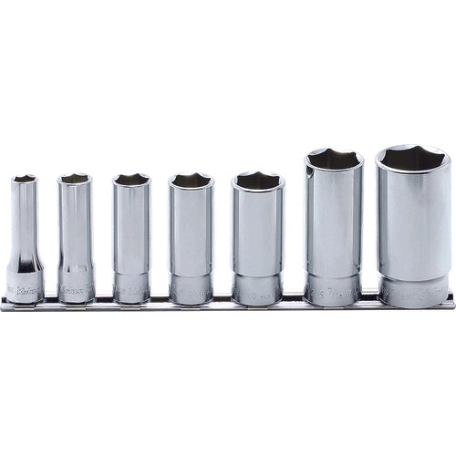 Picture of 3/8 Sq. Dr. Socket set Whitworth 1/8-1/2 6 point 200mm  7 pieces