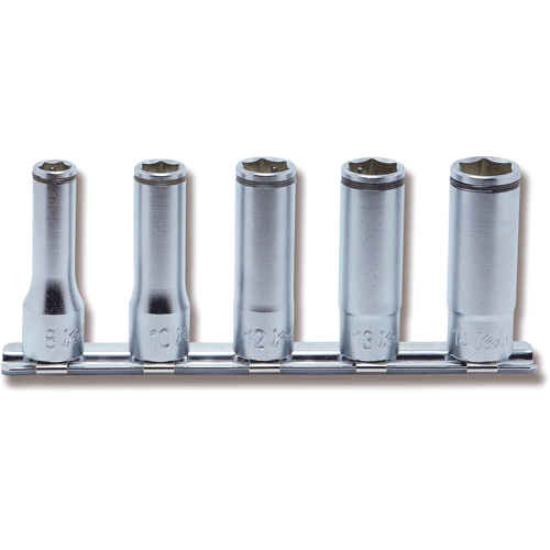 Picture of 3/8 Sq. Dr. Deep NUT GRIPÂ® Socket Set  8mm-14mm - 5 pieces
