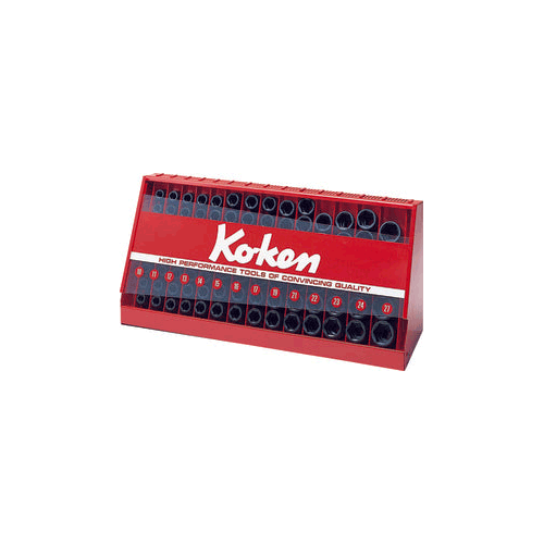 Picture of 1/2 Sq. Dr. 98 Piece 6-Point Metric Socket Set  10-27mm in Display Case