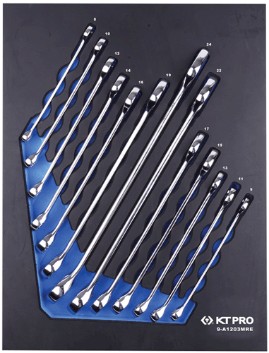 Picture of 13 Pc. Combination Metric Wrench Set, 12 Pt.
