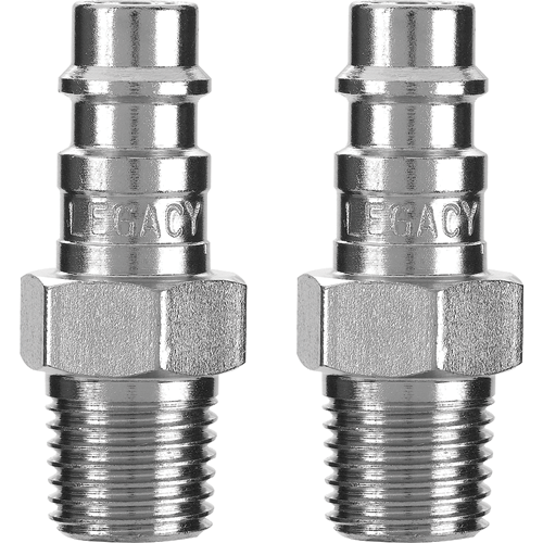 Picture of Flexzilla® Pro High Flow Plug, 1/4" MNPT, 1/4" Body, 2-Pack