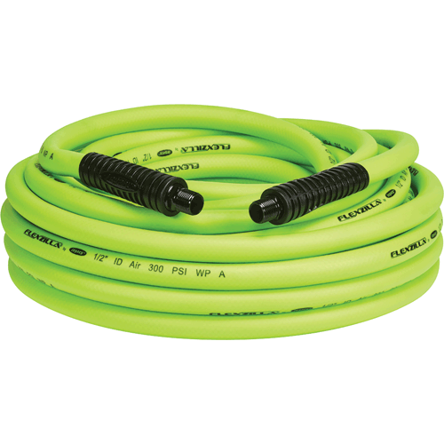 Picture of Flexzilla® Air Hose, 1/2" x 50', 3/8" MNPT Fittings, ZillaGreen®