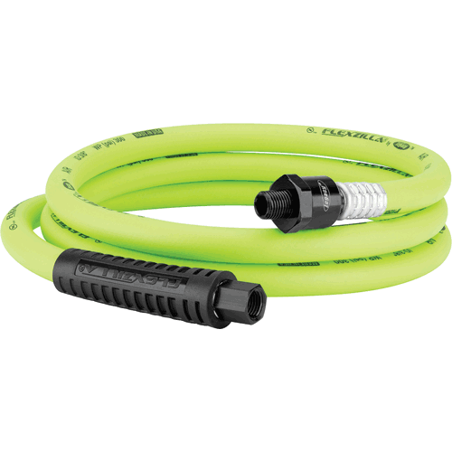Picture of Flexzilla® Whip Hose with Ball Swivel, 3/8" x 6', ZillaGreen®