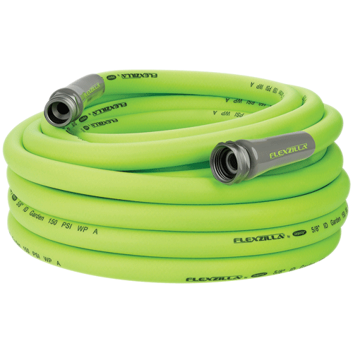 Picture of Flexzilla® Garden Hose, 5/8" x 50', 3/4" - 11-1/2 GHT Fittings, ZillaGreen®