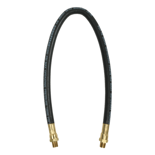 Picture of Workforce™ Grease Hose, 3/16" x 18" Steel Braid/Rubber, 1/8" MNPT Ends