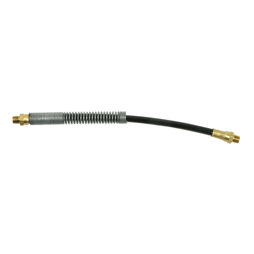 Picture of Workforce™ Grease Hose, 3/16" x 12" Thermoplastic, 1/8" MNPT Ends, Spring Guard