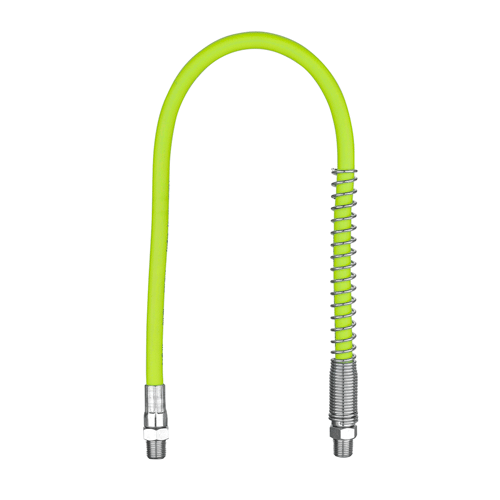 Picture of Flexzilla® Grease Hose 1/8" x 18", 1/8" MNPT Ends, Spring Guard
