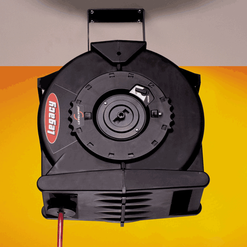Picture of Levelwind™ Retractable Air Hose Reel, 3/8" x 100'