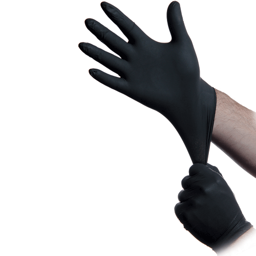 Picture of Black Lightning Gloves, Large