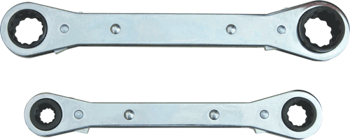 Picture of 2 Pc. SAE Quad Wrench Set