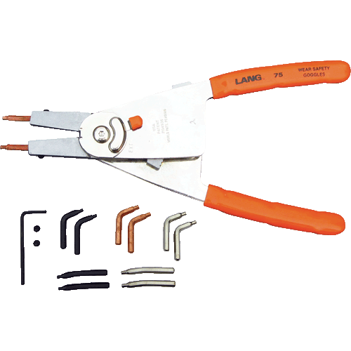Picture of Quick Switch Pliers with Automatic Ratchet Lock and Tip Kit