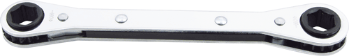 Picture of 1/4" x 5/16" 6 Pt. Flat Ratchet Box Wrench