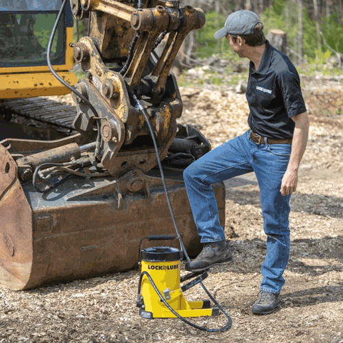 Picture of G.GUN GREASE GUN - 10,000 PSI FOOT OPERATED