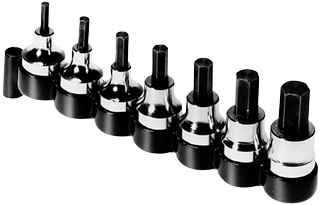 Picture of 7 Pc. 3/8" Hex Bit Set