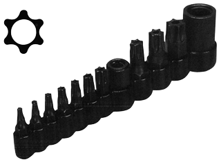 Picture of Master Tamper Resistant Torx® Bit Set