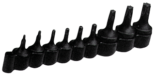 Picture of 9 piece Torx® Bit Set