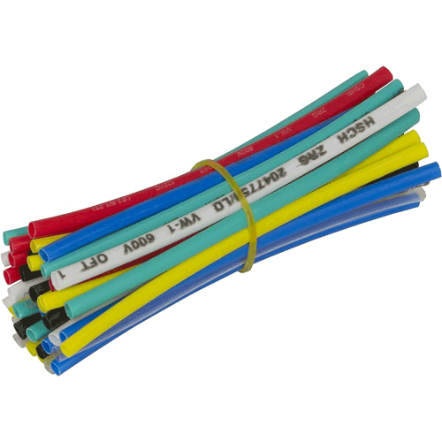 Picture of 35 Pc. 3/32" Heat Shrink Tubes
