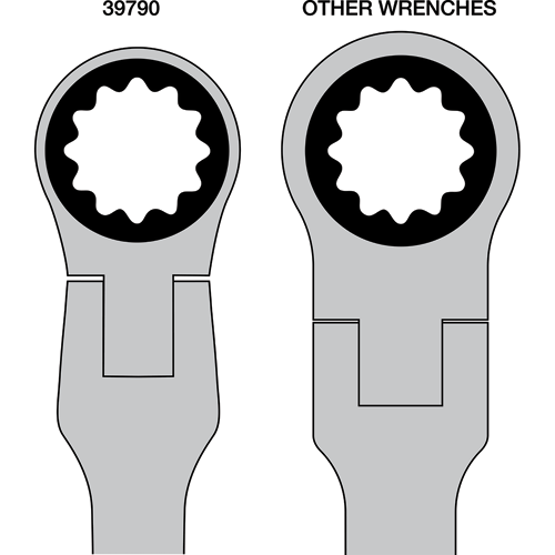 Picture of 15/16" Ratcheting Flex Head Cage Bolt Wrench