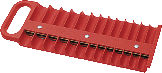 Picture of 1/4" Magnetic Socket Holder - Red