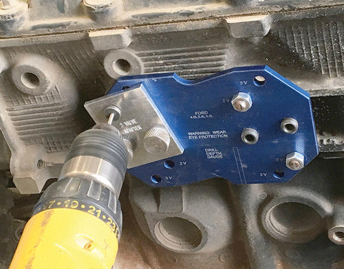 Picture of Manifold Drill Template for Ford 2V & 3V
