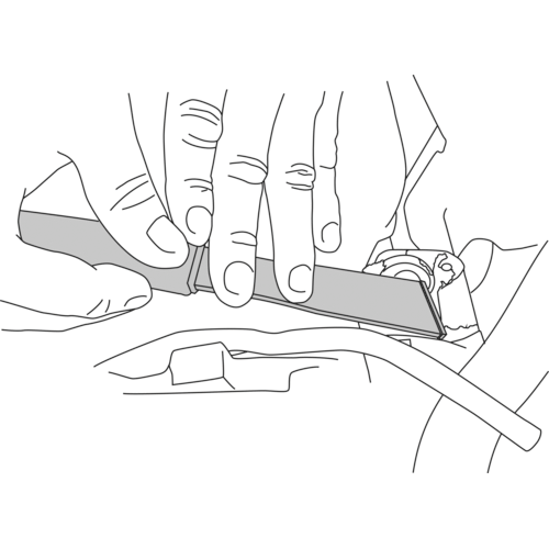Picture of 1-1/4" Carbide Scraper, 8"