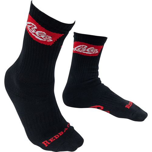 Picture of Lisle Crew Socks, Black