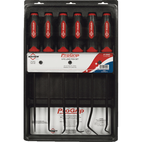 Picture of 17-3/4" 6 PC ProGrip Long Pick Set
