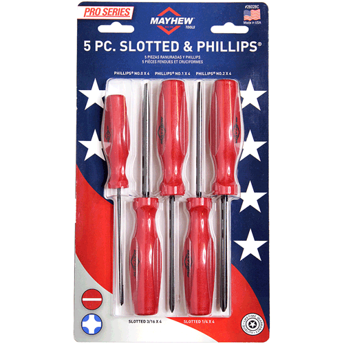 Picture of Pro Series 5 PC. Slotted & Phillips® Set