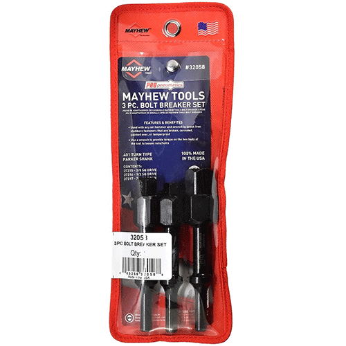 Picture of 3 PC. Bolt Breaker Set