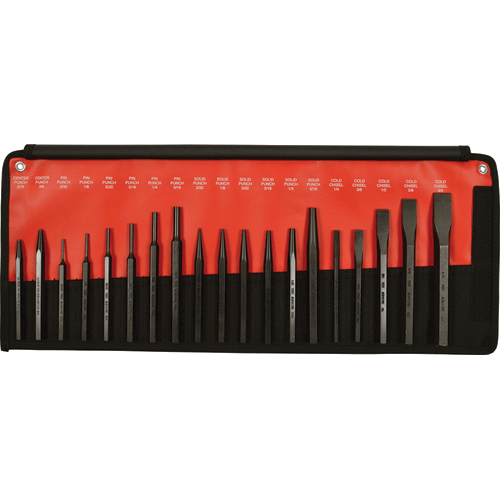 Picture of Punch & Chisel Set, 19 Pc. (MAY 61019)