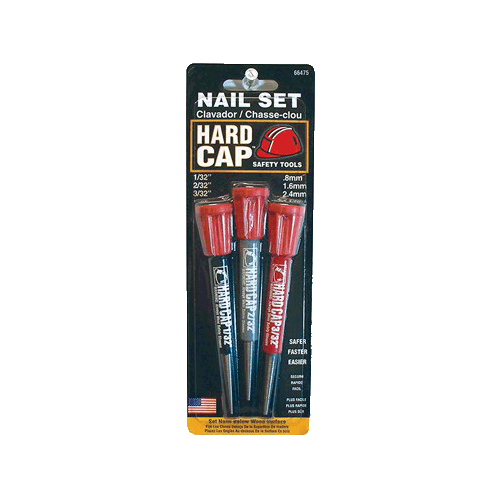 Picture of 3 PC HARD CAP NAIL SET