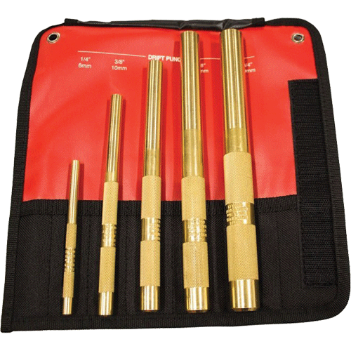 Picture of Brass Drift Punch Set, 5 Pc.