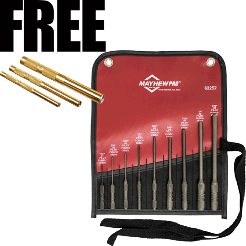 Picture of 9 Pc. Pro Pilot Punch Kit (MAY 62252)