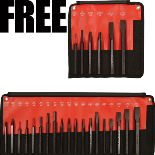 Picture of Punch & Chisel Set, 19 Pc. (MAY 61019)