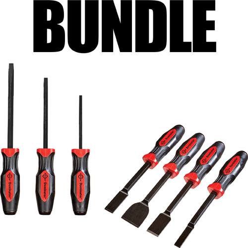Picture of DOMINATOR PRO Straight Scraper Set and Demo Driver Set Bundle