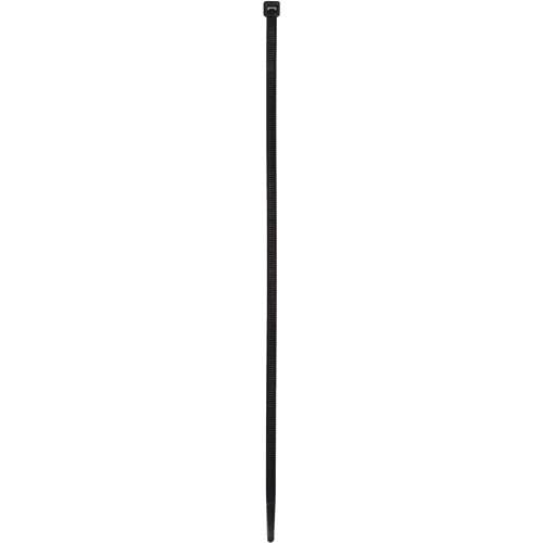 Picture of 11? UV Black Cable Ties 50 lbs. Tensile Strength