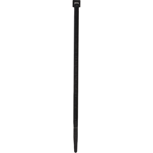 Picture of 4" UV Black Cable Ties 18 lbs. Tensile Strength