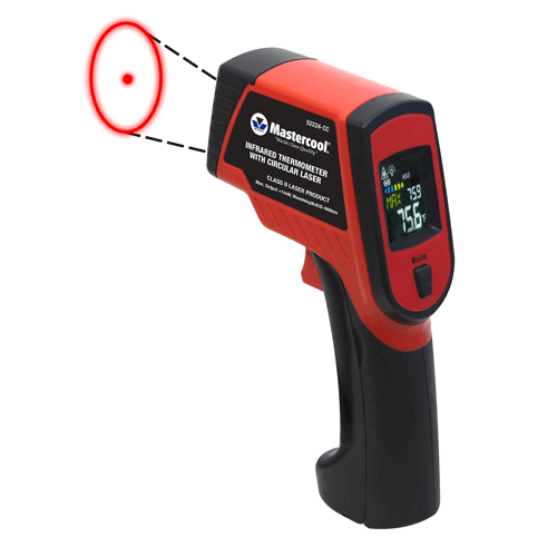 Picture of Circular Laser Infrared Thermometer