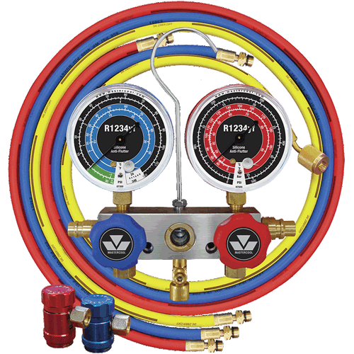 Picture of R1234yf Aluminum Manifold Gauge Set