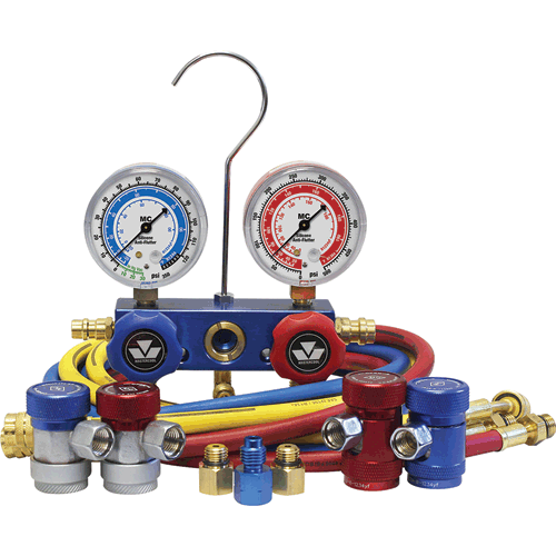 Picture of R1234yf/R134a Aluminum Manifold Gauge Set