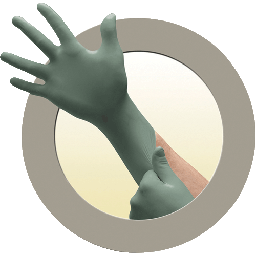 Picture of Dura Flock™ Flock-lined Nitrile Gloves, X-Large
