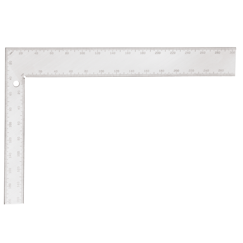 Picture of 8" x 12" Steel Carpenter Square with Inch/Metric Graduations