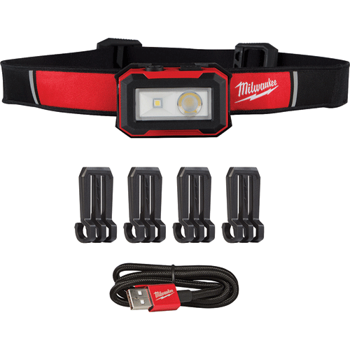 Picture of Rechargeable Magnetic Task Light with Headstrap